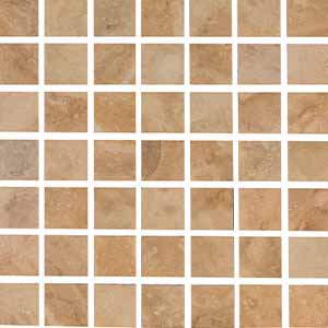 Reale Travertino 12 by 12 Mosaic Gold